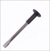 Cold Chisel Flat 20x300mm with Rubber Handle