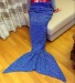 Handmade Mermaid Tail Blankets Mermaid Blankets Mermaid Tail Sleping Bags Cocoon Mattress Knit Sofa Blank