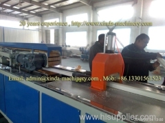 PVC profile making machine