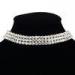 Sparkle Decorative Rhinestones Collar Dance Wear Accessories for Children