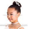 Dramatic Crystal Beads 2-Curve Headpiece Dance Wear Accessories for Children and Adults