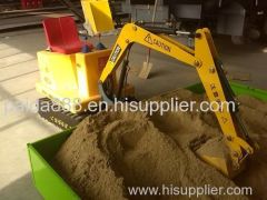 8h Max working time children toy electric excavator for ball pool