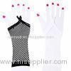 Sensational Ballroom Dance Accessories Black Mesh Fingerless Gloves For Women