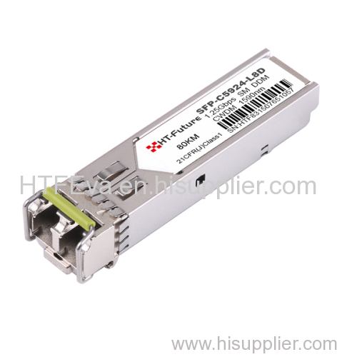 10G 80km CWDM XFP Transceiver