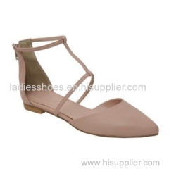 mulheres zipper flat dress sandals