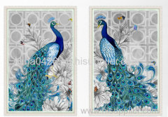 DIY Full of Diamond Painting the spirit of new auk peacock sharp Cross Stitch Kits Over drilling Home Decoration