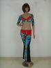 Sexy Sweetheart Neckline Tops Floor Length Tall Dress Pants Adult Belly Dancer Costume