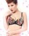Sexy Colorful Night Club Wear Spandex Beaded Bra Tops With Decorative Rhinestones