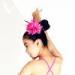 Lively Dance Costume Accessories Art Craft Flowers For Decorative Head / Shoulder / Waist