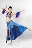 Royal Blue Metallic Belly Dance Performance Wear Bras & Skirt Belly Dance Clothes