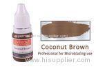 Natural Looking Microblading Pigments Coconut Brown Warm Undertone