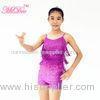 Cheerful Sequin Shorts Fringe Tank Top Latin Children'S Dance Costumes