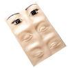 3D Eyebrow Microblading Tattoo Practice Makeup Face Sheets Blank