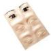 3D Eyebrow Microblading Tattoo Practice Makeup Face Sheets Blank