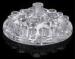Transparent Disposable Hygienic Products Oval Acrylic Tattoo Ink Cap Holder
