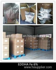 Chelate iron EDDHA Fe 6% O-O 1.2%-5.2% micronutrient fertilizer