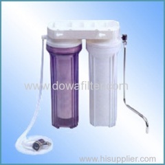 2 stages of water puriifer