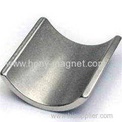 Singles Magnet N42SH R16.1*R14.1*36mm arc shaped Sintered ndfeb motor magnet