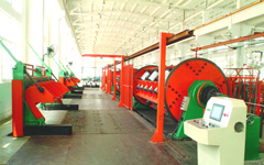 Rigid Frame Stranding Machine used for stranding bare aluminum