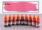 Lip Tattooing Temporary Tattoo Ink Dark Pink Color Free Of Toxic