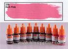 Lip Tattooing Temporary Tattoo Ink Dark Pink Color Free Of Toxic