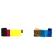 For Datacard 534000-002 YMCKT Color Ribbon - 250 prints/roll