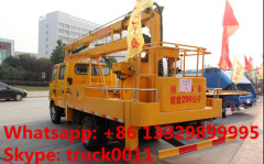 dongfeng duolika 120hp 16m overhead working platform truck for sale