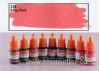 Non Toxic Permanent Makeup Ink Modern Rosy Pink For Lip Tattooing