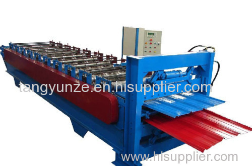 Double tile roll forming machine