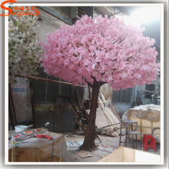 miniature cherry tree bosai mini cherry blossom tree original creation pink artificial flower tree