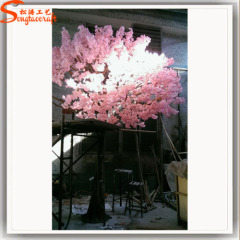 miniature cherry tree bosai mini cherry blossom tree original creation pink artificial flower tree