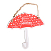 Mini Wooden Umbrella With Lovely Printing