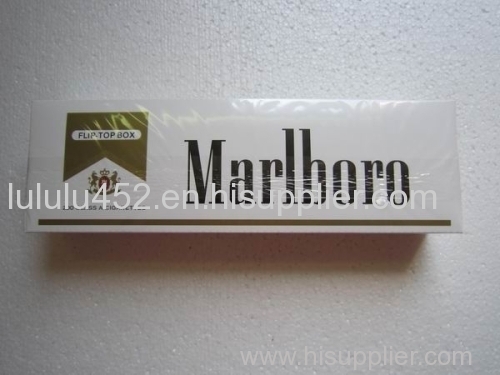 A Marlboro Gold Cigarettes