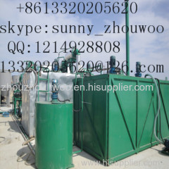 ZSA waste engine oil recycling machine/Car Oil Regeneration Plant To Base Oil Machine