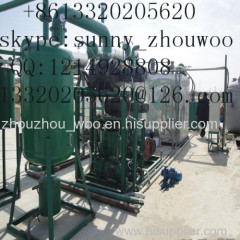 used motor oil vacuum distillation plant to new engine oil