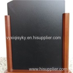 Wood Frame Black Color Stand