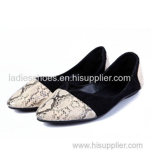 factory price women fashion flat dress shoes