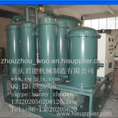 Double-stage insulation oil purifier Small Transformer Oil Decolorization Regeneration plant