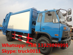 dongfeng 153 right hand drive garbage compactor truck garbage waste refuse rubbish collector