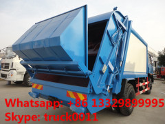 dongfeng 153 right hand drive garbage compactor truck garbage waste refuse rubbish collector