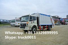 Foton Auman 4*2 LHD 12m3 garbage compactor truck for sale