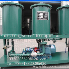 Portable oil filter remove impurities from waste oil