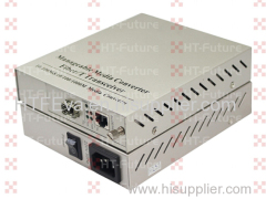 1 Fiber Port and 1 RJ45 Port 10M/100M Industrial Fiber Media Converter