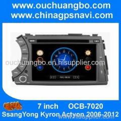 Ouchuangbo SsangYong Kyron Actyon 2006-2012 car radio stereo gps wince system cheaper price