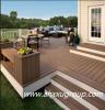 wpc wood plastic composite outdoor decking flooring