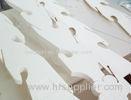 White ABS Fence Plastic Prototype Parts With Painting Finishing For Architecture