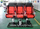 Power-driven Mobile Chair 4D Cinema Equipment With 5.1 / 7.1 Audio System