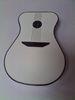 Customized CNC Machined Plastic Rapid Prototype Musical Intrument Guitar Plate