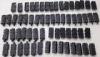 Black Small Batch CNC Low Volume Plastic Molding Parts For Office Equipment