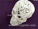 White Skull 3D Printing Rapid Prototype Model ABS Material For Art Decotation